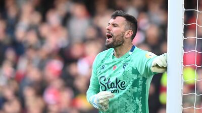 WATFORD RATINGS: Ben Foster, 8 - Rescued his side with a brilliant penalty save to thwart Aubameyang and he produced another excellent stop with his feet to keep out Gabriel’s downward header, before later beating away a vicious effort from Lokonga. EPA