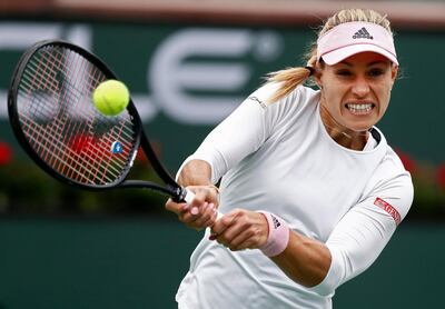 Angelique Kerber needed three sets to defeat Natalia Vikhlyantseva at Indian Wells. EPA