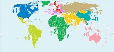Country codes of the world. Roy Cooper / The National