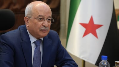 Yarub Badr, Syrian Minister Of Transport, says his country has started to build railways. AFP