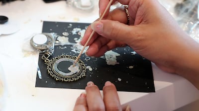 The arts and craft stand