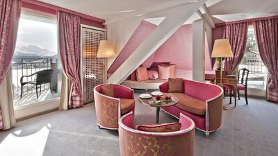 The Carlton Hotel St. Moritz. Courtesy The Tschuggen Hotel Group