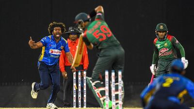 The 35-year-old's length was always hard to read - even for a batsman of Soumya Sarkar's calibre. Ishara S Kodikara / AFP