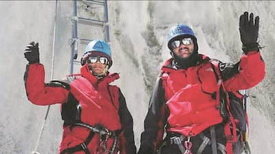Dinesh and Tarakeshwari Rathod say they scaled Everest on May 23, but climbers say their photos do not seem genuine. Investigations found the couple superimposed themselves in the photo. Web Grab-Facebook