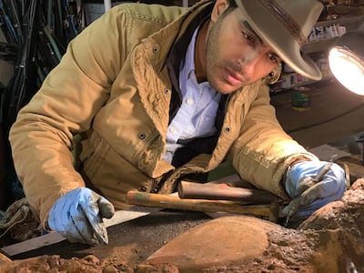 Ramy Romany has worked on more than 100 documentaries on Ancient Egypt. Courtesy Discovery