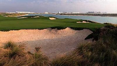 The Yas Links golf course will be among the warmest links courses that Graeme McDowell will get to play on.