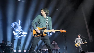 Gary Lightbody performing with Snow Patrol in Bournemouth, England. Shutterstock.