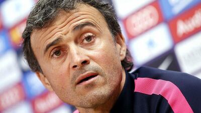 Luis Enrique's Barcelona cannot make a transfer until January 2016. Andreu Dalmau / EPA / January 3, 2015