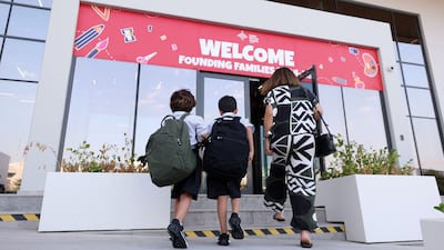 Schools in the UAE are sticking with their plans to reopen on August 31. Chris Whiteoak / The National