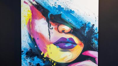 Pops of colour come from statement works of art. Courtesy Luxhabitat Sotheby's International Realty