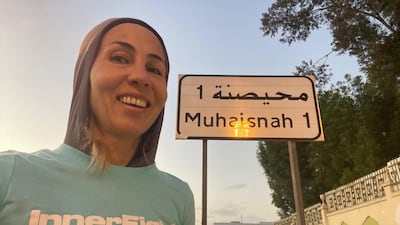 She hopes to complete her challenge by October