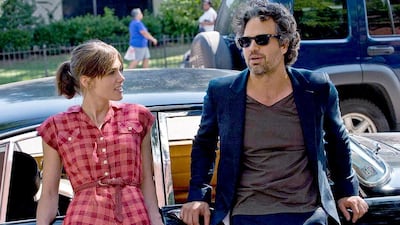 Keira Knightley and Mark Ruffalo in the romantic comedy Begin Again. The Weinstein Company