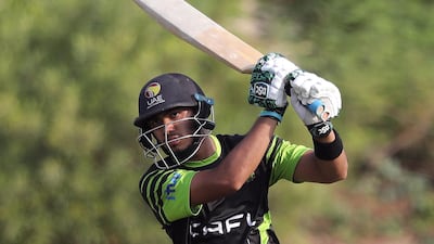 Dubai Pulse batsman Fahad Nawaz.