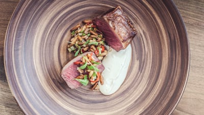The modern menu at Folly is brought by the chef duo Nick and Scott. Photo: Folly