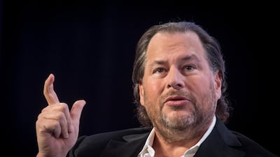 Marc Benioff, chairman and chief executive of Salesforce, argued in a New York Times opinion article last week that a new type of capitalism is needed. Photo: Bloomberg