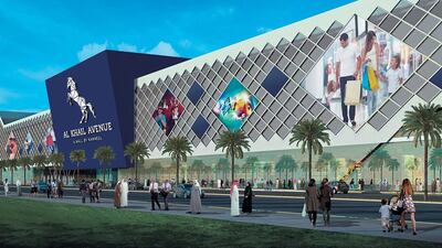 High-end British supermarket chain Waitrose was the first anchor tenant at Al Khail Avenue, Nakheel's new regional mall to be constructed at Dubai’s Jumeirah Village Triangle. Courtesy Nakheel