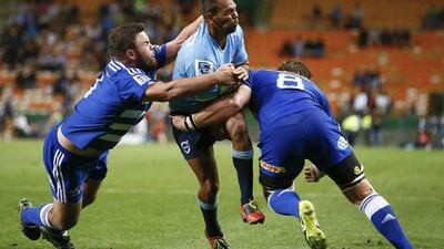 Kurtley Beale landed two penalties for New South Wales Waratahs on Saturday. Nic Bothma / EPA / April 5, 2014