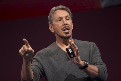 Larry Ellison, chairman and chief technology officer of Oracle. Bloomberg