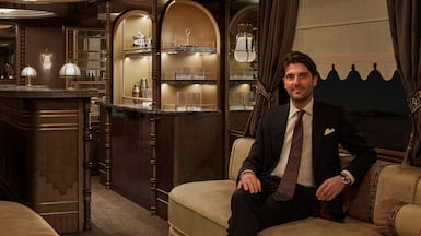 Paolo Barletta, chief executive of Arsenale Group, the Italian company building Etihad Rail's luxury train. Photo: Arsenale Group