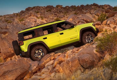 The Jeep Recon's roof and doors will echo previous models and be removable. Photo: Jeep