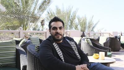 Emirati Majid Al Ansari, director of Zinzana, has won Variety’s award for Middle Eastern Film Maker of the Year. Sarah Dea / The National