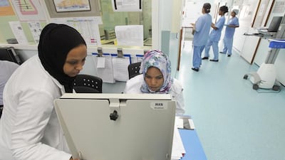 People with expired DHA health cards can still get medical treatment in Dubai. Jaime Puebla / The National