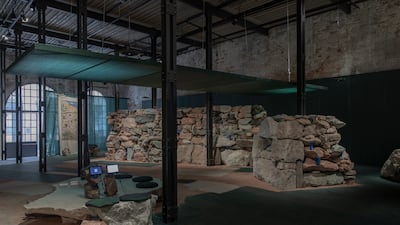 The exhibition is curated by Faysal Tabbarah, an associate professor of architecture at the American University of Sharjah