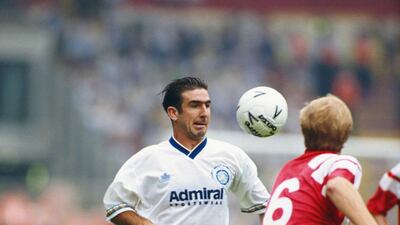 August 8, 1992 - Leeds United 4 (Cantona 26', 77' & 87'; Dorigo 43') Liverpool 3 (Rush 34', Saunders 65', Strachan og 89'): Another Charity Shield between the two teams, but this one was memorable for all the right reasons as the new Premier League era was introduced in fine style. Charismatic French striker Eric Cantona cracked a brilliant hat-trick for the reigning champions to peg back Graeme Souness' Liverpool who had twice fought back from a goal down to level at 2-2. Gordan Strachan's late own goal made it a nervy finish but Leeds would hold on for the victory at Wembley. Cantona would score the first Premier League treble, against Tottenham that same month, but his frustration at failing to command a regular place in the starting XI and the direct tactics of manager Howard Wilkinson would see him join Manchester United for the paltry fee of £1.2 million in November. Getty