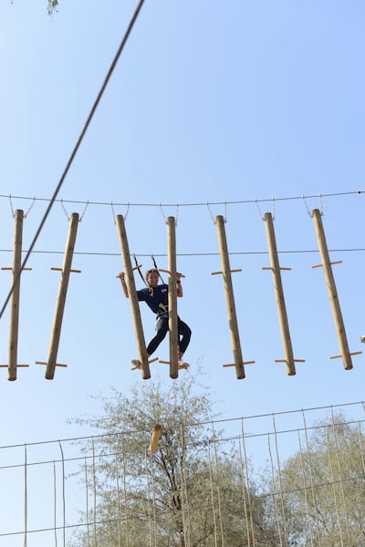 Aventura Nature Park in Dubai turns one on January 27. Aventura Nature Park