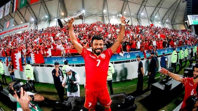 Bahrain midfielder Mohamed Abdulwahab. AFP