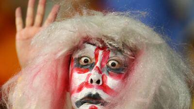 A fan at the game. Getty