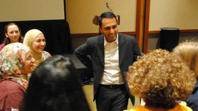 Interfaith Youth Core leader and author Eboo Patel is fighting a pluralist cause many think he can’t win, but he is undeterred. Courtesy of Adrienne Baker