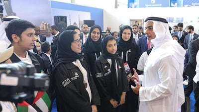 Prior to his speech, he visited the UAE’s exhibits at the Moscow Global Forum, known as the “City of Education”.