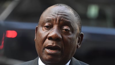 South African President Cyril Ramaphosa will be received by the king and queen consort at a glittering banquet at Buckingham Palace. PA