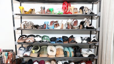 Ms Attiga says her apartment has plenty of space