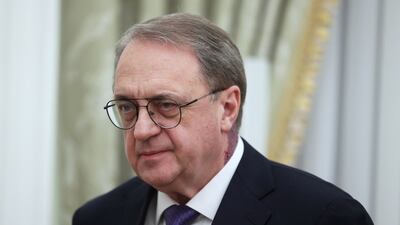 Mikhail Bogdanov said his departure from Russia's government was due to retirement. AFP