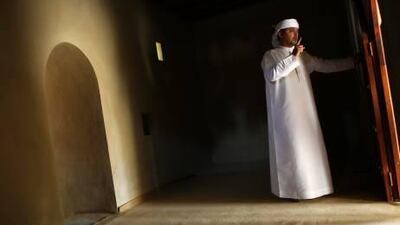 Aqil Aqil, a conservationist at the Abu Dhabi Authority for Culture and Heritage, discusses the problem of termite infestations.