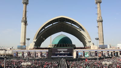 Iran is holding a funeral ceremony for supreme leader Ayatollah Ali Khamenei at the Imam Khomeini Grand Mosalla in Tehran. EPA
