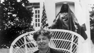 34. Anna Eleanor Roosevelt was the wife of Franklin D Roosevelt. She served as First Lady from 1933 to 1945, making her the longest-serving First Lady of the US. A diplomat and activist in her own right, she later served as a UN spokeswoman. Getty Images