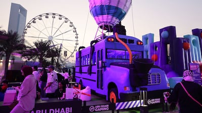 The gaming section at MOTN Festival