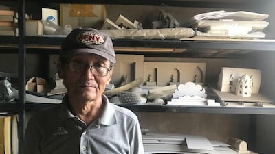 Artist Saken Narynov