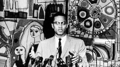 Malcolm X, the controversial black American leader and public speaker, is the subject of a new study by the late Manning Marable.