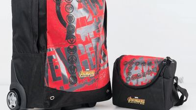 Avengers trolley bag, Dh259, Babyshop 