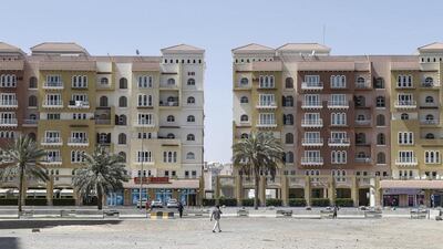 The owner says the rental yields for his International City apartments have dropped from 9 to 7 per cent. Antonie Robertson / The National