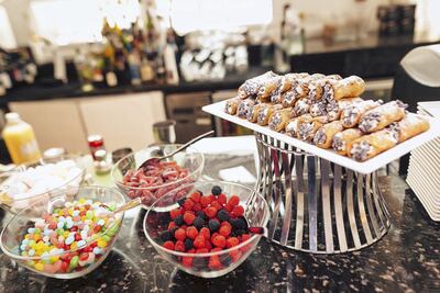 Desserts at the Bice Friday brunch