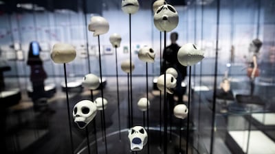 Figurines of 'Nightmare Before Christmas' characters used in preliminary researches. EPA