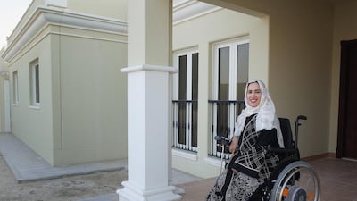 Hamda Khalfan and her family have moved into their new four-bed house after Sheikh Mohammed bin Zayed learned how a bigger home would change their lives. Delores Johnson / The National