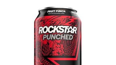 Rockstar Punched Energy Drink with 2.68 pH level. Photo: Pepsi Energy