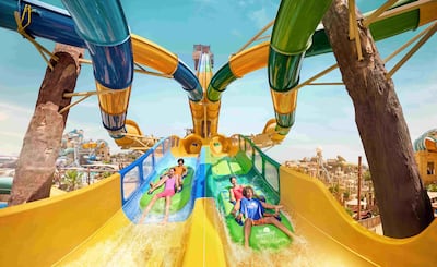 Despite regional conflict, Yas Waterworld still managed to open its new extension. Photo: Yas Waterworld