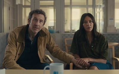 Chris Dowd and Rashida Jones in Black Mirror. Photo: Netflix